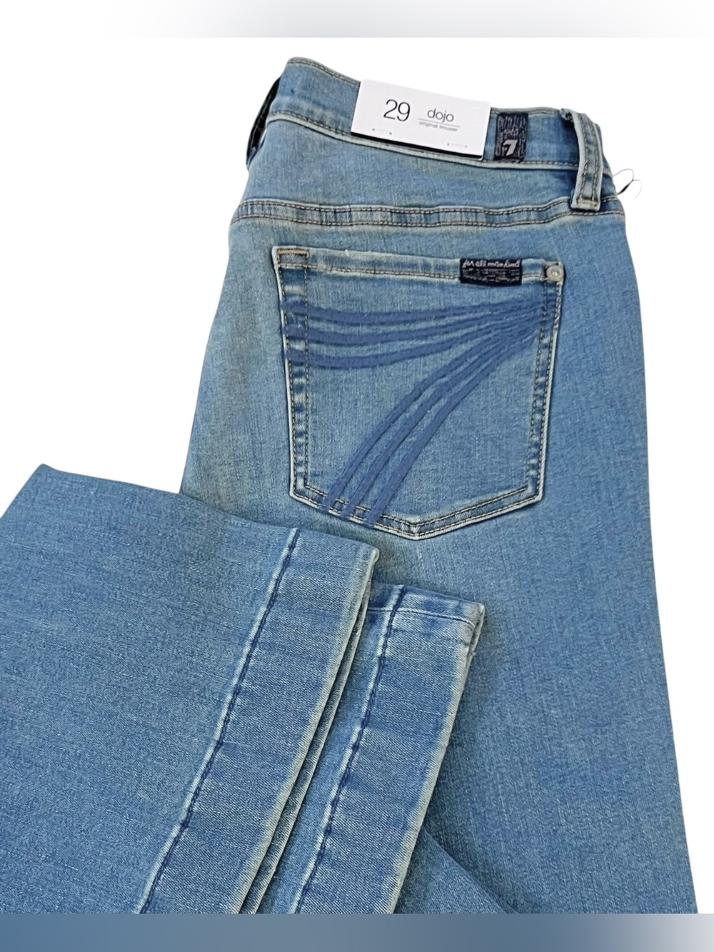 7 For All Mankind Dojo Original Trouser, Size 29, NWT - Picture 15 of 15